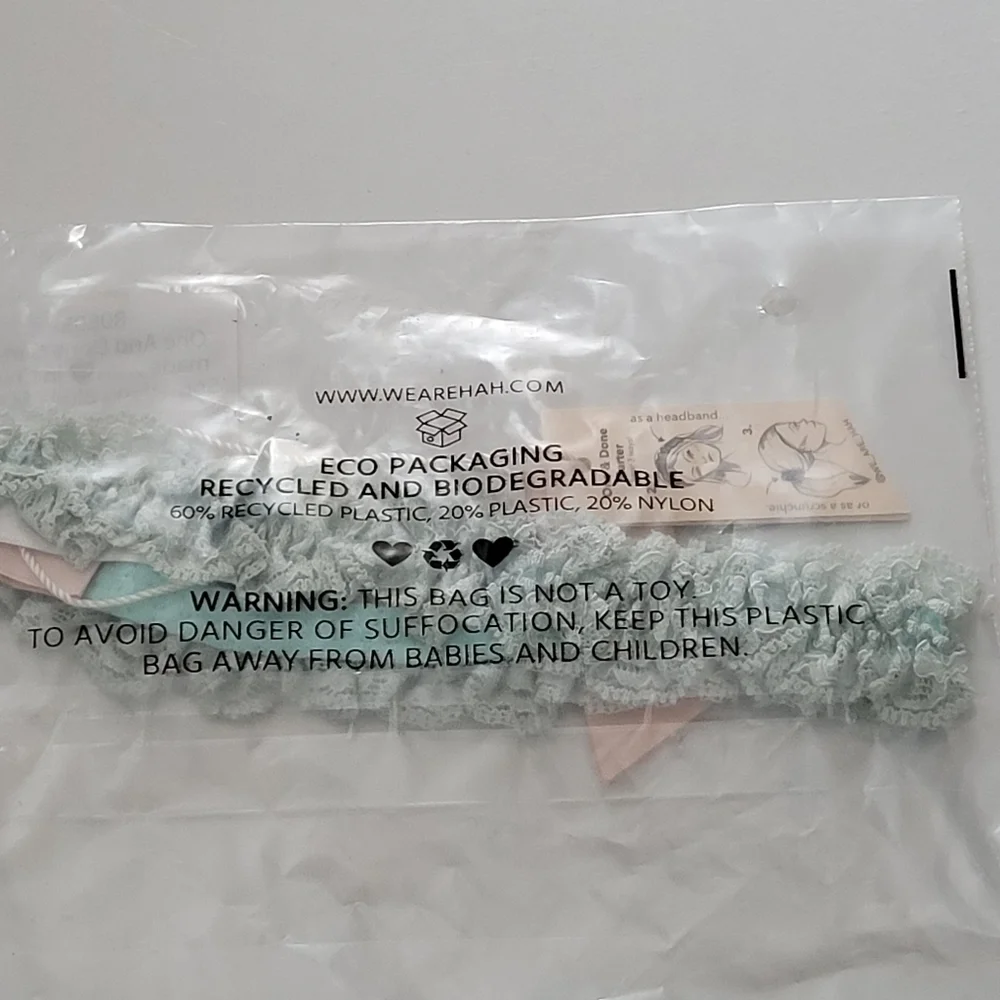 Free People HAH One and Done Lace Garter Something Blue O/S‎ Bridal Wedding